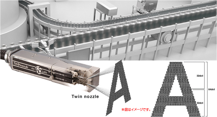 日立噴碼機(jī)UX雙噴嘴噴碼機(jī)-64點(diǎn)陣小字符噴碼機(jī)日立UX-D860S的優(yōu)勢(shì)介紹